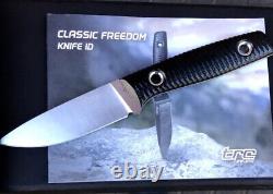 TRC Knives Classic Freedom Box / Leather Sheath / Lightly Used