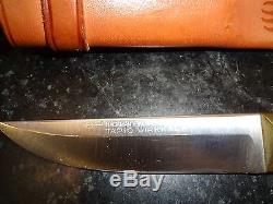 Tapio Wirkkala Hunting Knife Hackman Finland Puukko Fixed Blade + Sheath
