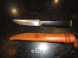 Tapio Wirkkala Hunting Knife Hackman Finland Puukko Fixed Blade + Sheath
