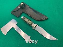 Tested Case XX Stag Combo Vintage 1920-35 Set Rare Knife Hatchet 100 Yr