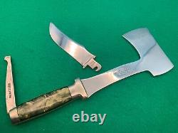 Tested Case XX Stag Combo Vintage 1920-35 Set Rare Knife Hatchet 100 Yr