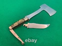 Tested Case XX Stag Combo Vintage 1920-35 Set Rare Knife Hatchet 100 Yr