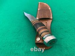 Tested Case XX Vintage 1920-40 Rare None Better Knife 100 Yr With Sheath