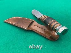 Tested Case XX Vintage 1920-40 Rare None Better Knife 100 Yr With Sheath