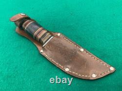 Tested Case XX Vintage 1920-40 Rare None Better Knife 100 Yr With Sheath