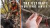 The Ultimate Backcountry Hunting Tool Goat Knives Capra Hunter Ti