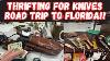 Thrifting For Knives On A Road Trip To Florida