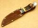Tiger Vintage Stag Horn Handle Hunting Knife Made in Solingen Germany