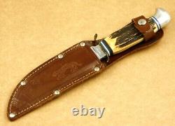 Tiger Vintage Stag Horn Handle Hunting Knife Made in Solingen Germany