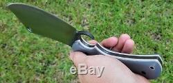 Todd Hunt (T. M. Hunt) Custom Cleaver Fixed Blade Knife Kydex Sheath (Bushcraft)