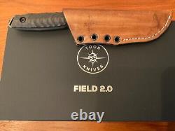 Toor Knives Field 2.0 Fixed Blade Knife Spanish Moss Store Display Old Version