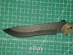 Tops Knives Anaconda 7B Hunting Survival Knife Kydex Sheath Ron Hood AN7B