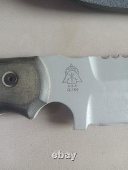 Tops Max Punisher R-191 Knife early Scabbard And Knife M4X