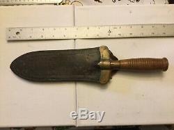 U. S. Cavalry, Indian Wars, Springfield Armory, M1880 Hunting Knife with Scabbard