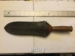 U. S. Cavalry, Indian Wars, Springfield Armory, M1880 Hunting Knife with Scabbard