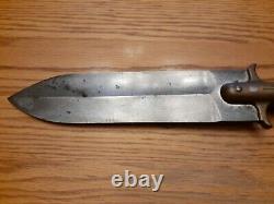 U. S. M 1880 Cavalry Springfield Armory Hunting Knife W /scabbard Indian Wars Era