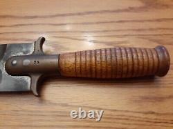 U. S. M 1880 Cavalry Springfield Armory Hunting Knife W /scabbard Indian Wars Era