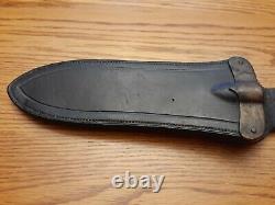 U. S. M 1880 Cavalry Springfield Armory Hunting Knife W /scabbard Indian Wars Era