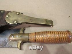 US CAVALRY springfield model 1880 hunting knife with sheath