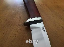 US Custom Handmade George Cousino 513 Hunting Knife With Sheath-Mint