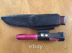 US Custom Handmade George Cousino 513 Hunting Knife With Sheath-Mint