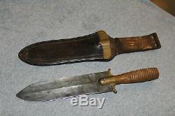 US Springfield Indian Wars US Cavalry Hunting Knife Model 1880
