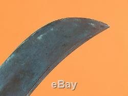 US Vintage Custom Hand Made Bill W. F. Moran Hunting Knife with Sheath