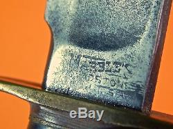 US Vintage Post WW2 1940-50's MARBLES IDEAL Gladstone MI Hunting Knife