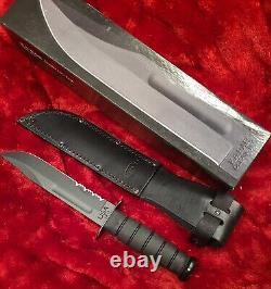 USA KA-BAR KaBar knife Military Field Utility Mark2 Case Hunting Bowie Survival