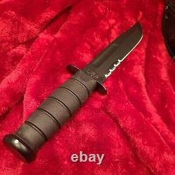 USA KA-BAR KaBar knife Military Field Utility Mark2 Case Hunting Bowie Survival