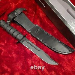 USA KA-BAR KaBar knife Military Field Utility Mark2 Case Hunting Bowie Survival