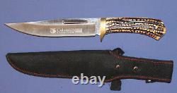 USA Saber Columbia Bowie Hunting knife with sheath