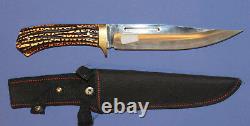 USA Saber Columbia Bowie Hunting knife with sheath