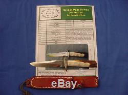 Ultra Rare Prototype Jack Crider Dealer Special Knife with Sheath and RMK COA