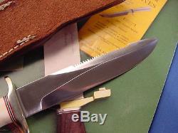 Ultra Rare Prototype Jack Crider Dealer Special Knife with Sheath and RMK COA