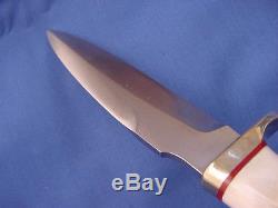 Ultra Rare Prototype Randall Model 24 Gambler Knife with Pouch Sheath and RMK COA