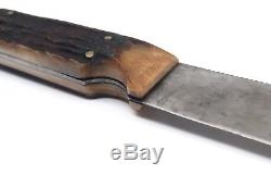 Ultra Rare VTG Unmarked Early 1900's Marbles MSA Dall Deweese Stag Hunting Knife