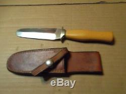 Used Excellent Rare Chase Custom Skinning Knife. Beautiful Handle