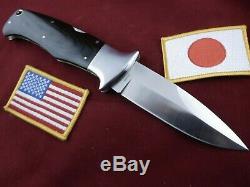 V/RARE! Vintage Original Al Mar 3003 Sere Folding Knife Seki Japan withSheath