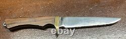 VINTAGE 1970s S&W MODEL 6050 BLACKIE COLLINS DESIGNED FISHERMAN KNIFE