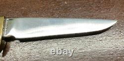 VINTAGE 1970s S&W MODEL 6050 BLACKIE COLLINS DESIGNED FISHERMAN KNIFE