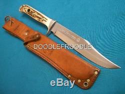 Vintage'75 Puma Solingen Germany 6396 Stag Hunting Skinner Original Bowie Knife