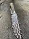 VINTAGE BOWIE KNIFE Custom Hand Made SPRING STEEL Blade- DEEP SOUTH KNIVEZ