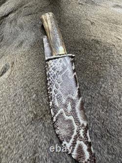 VINTAGE BOWIE KNIFE Custom Hand Made SPRING STEEL Blade- DEEP SOUTH KNIVEZ