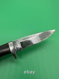 VINTAGE BROWNING Japan Model # 720 hunting bird trout knife w sheath 1980