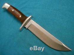 Vintage Buck USA 124 Frontiersman Hunting Skinning Survival Bowie Knife Knives