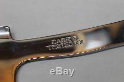 Vintage Case's Tested XX Hunting Knife With Leather Sheath And Antler Handle