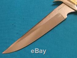 Vintage Custom Slaughter Hunting Skinning Gamblers Dirk Bowie Knife Knives Old