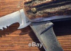 Vintage Estate Puma 3591 Waidmesser Game Keeper German Stag Hunting Knife
