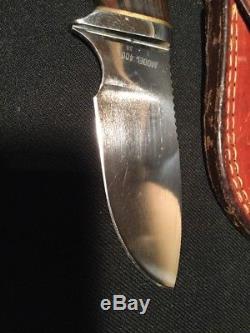 VINTAGE GERBER HUNTING SKINNING KNIFE #400 fixed blade